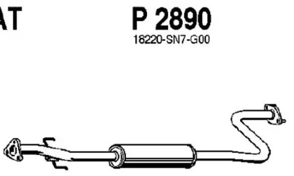 Амортизатор FENNO P2890