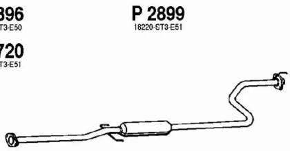 Амортизатор FENNO P2899