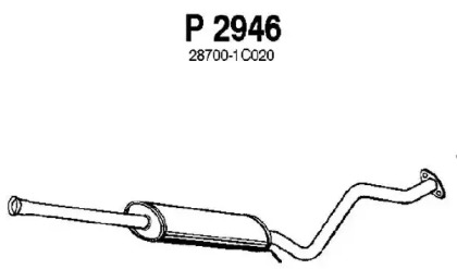 Амортизатор FENNO P2946