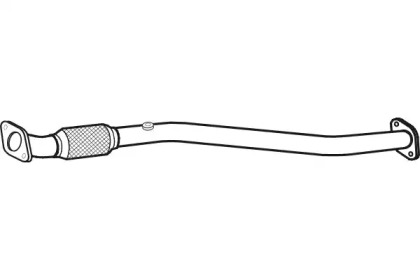 Труба выхлопного газа FENNO P3149