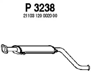 Амортизатор FENNO P3238