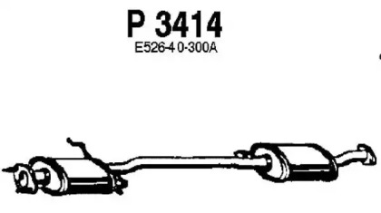 Амортизатор FENNO P3414