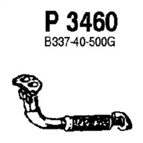 Труба выхлопного газа FENNO P3460