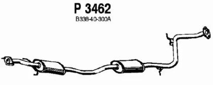 Амортизатор FENNO P3462