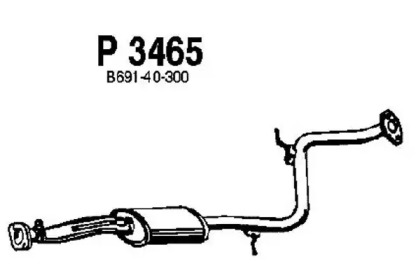 Амортизатор FENNO P3465