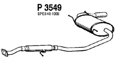 Амортизатор FENNO P3549