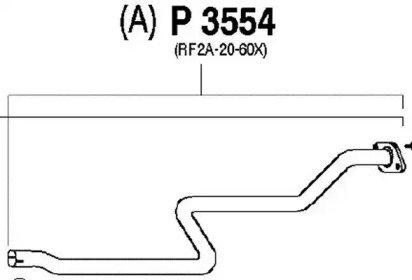 Трубка FENNO P3554