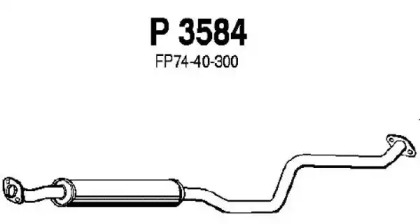 Амортизатор FENNO P3584