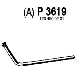 Трубка FENNO P3619