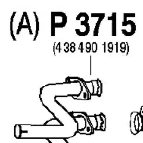 Трубка FENNO P3715