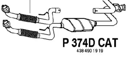 Катализатор FENNO P374DCAT