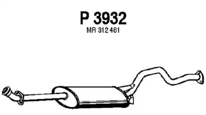 Амортизатор FENNO P3932