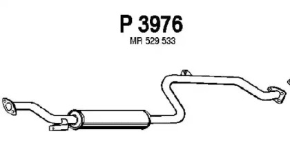 Амортизатор FENNO P3976