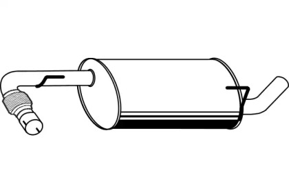 Амортизатор FENNO P4106