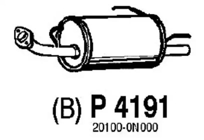 Амортизатор FENNO P4191