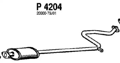 Амортизатор FENNO P4204