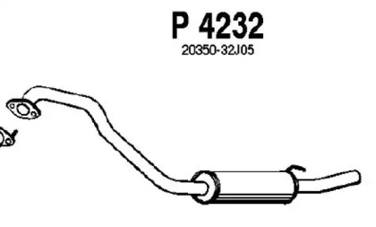 Амортизатор FENNO P4232