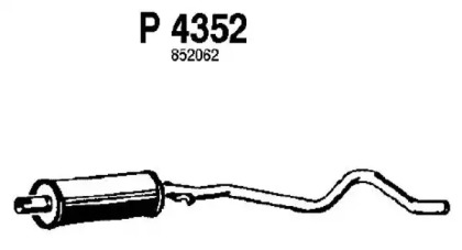 Амортизатор FENNO P4352