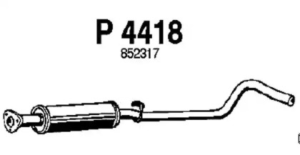 Амортизатор FENNO P4418