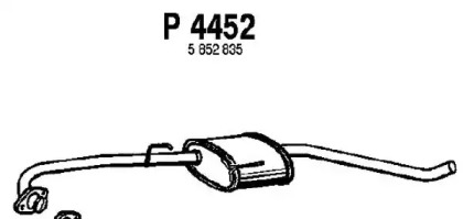 Амортизатор FENNO P4452