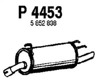 Амортизатор FENNO P4453