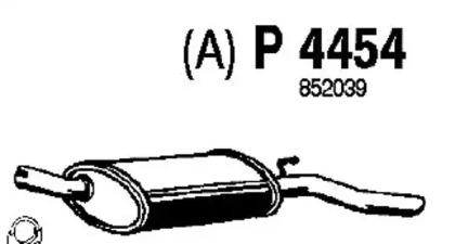 Амортизатор FENNO P4454