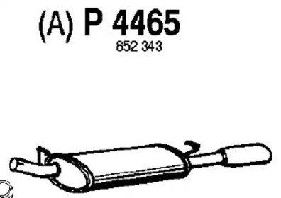 Амортизатор FENNO P4465