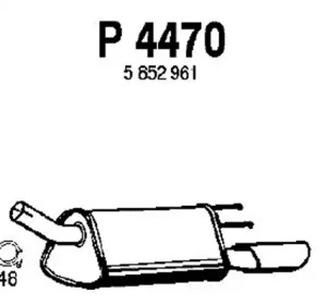 Амортизатор FENNO P4470