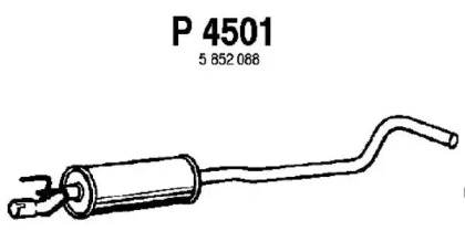 Амортизатор FENNO P4501