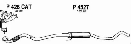 Амортизатор FENNO P4527