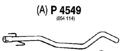 Трубка FENNO P4549