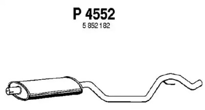 Амортизатор FENNO P4552