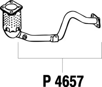 Трубка FENNO P4657