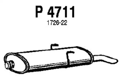 Амортизатор FENNO P4711