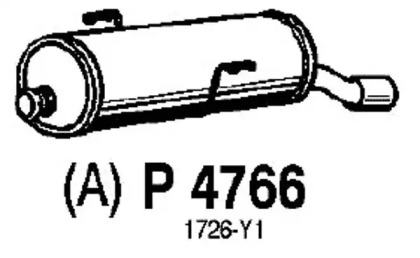 Амортизатор FENNO P4766