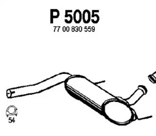 Амортизатор FENNO P5005