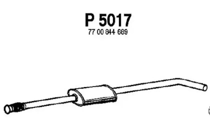 Амортизатор FENNO P5017