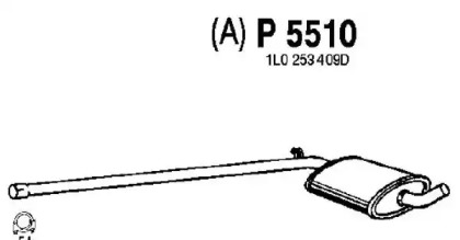 Амортизатор FENNO P5510