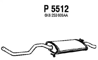 Амортизатор FENNO P5512