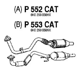 Катализатор FENNO P552CAT