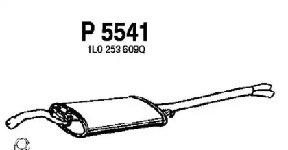 Амортизатор FENNO P5541