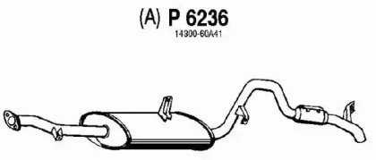 Амортизатор FENNO P6236