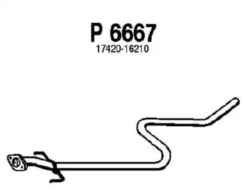 Трубка FENNO P6667