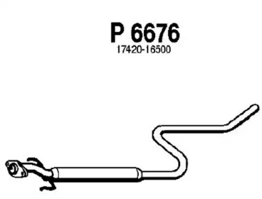 Амортизатор FENNO P6676