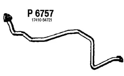 Трубка FENNO P6757