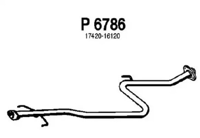 Трубка FENNO P6786