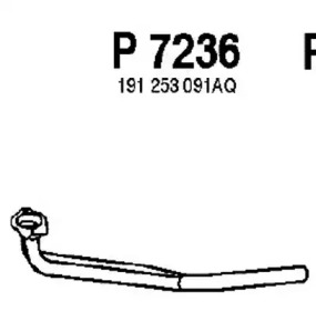 Трубка FENNO P7236