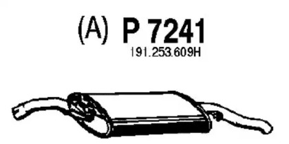 Амортизатор FENNO P7241