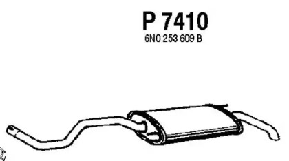 Амортизатор FENNO P7410