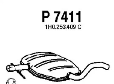 Амортизатор FENNO P7411